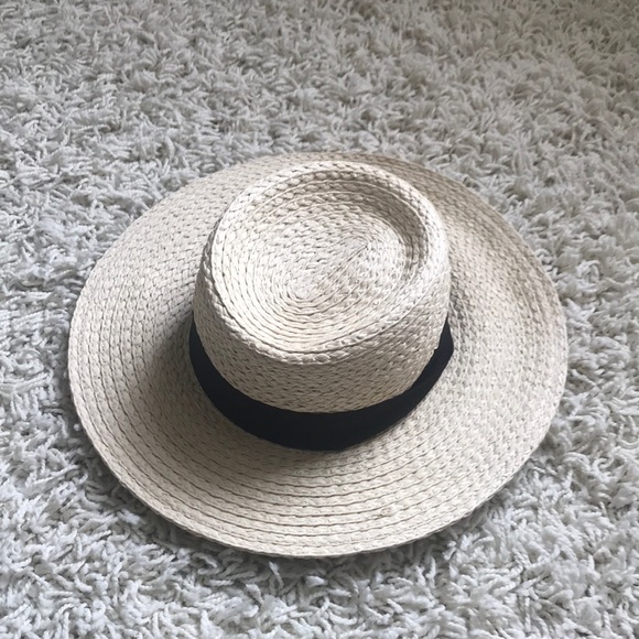 topshop boater hat